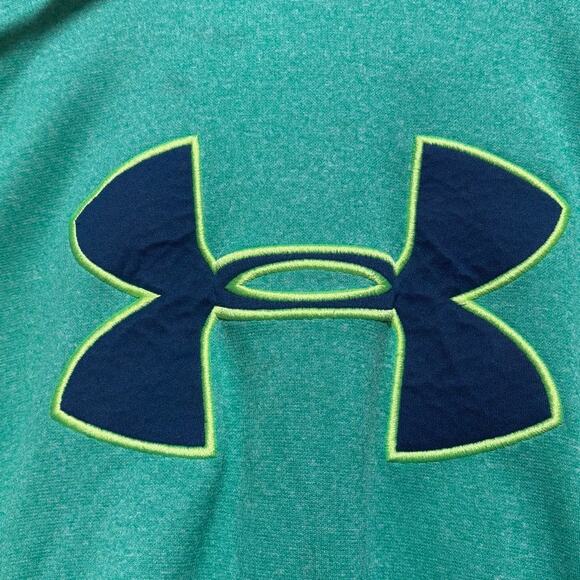 Under Armour Women's "Storm" ColdGear Green Athletic Hoodie (Large) - Picture 4 of 8